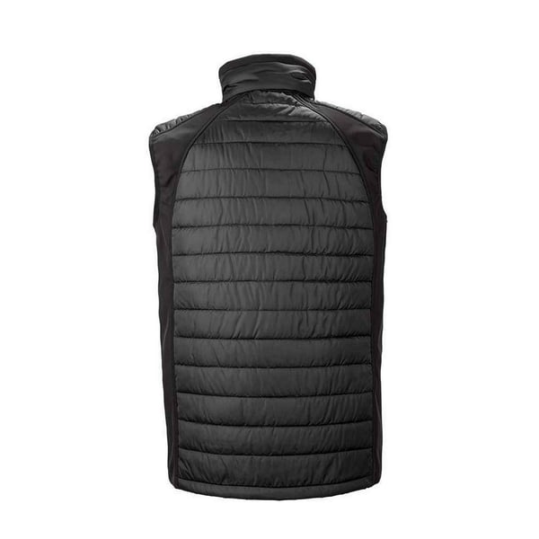Result Genuine Recycled Unisex Compass softshell polstret vest til voksne