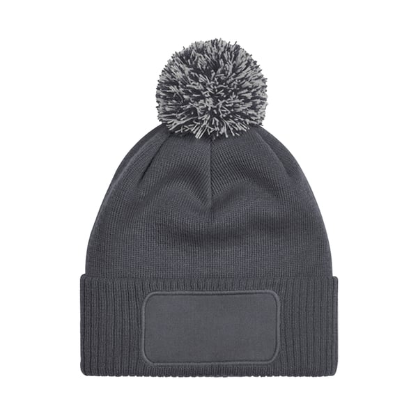 Beechfield Unisex Adult Snowstar Patch Beanie