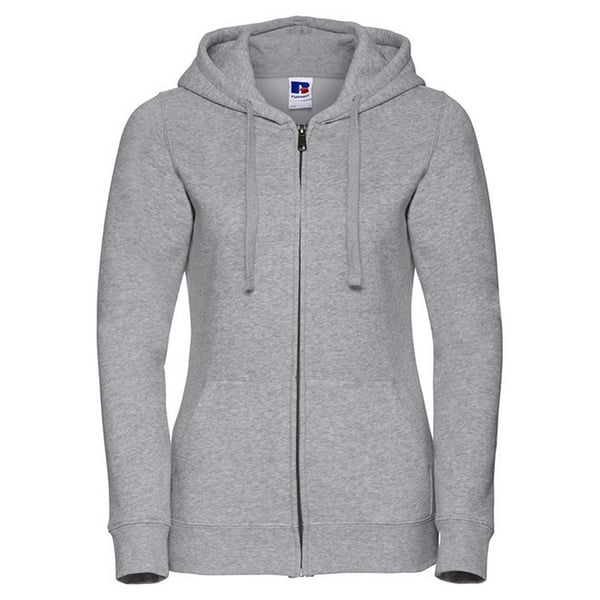 Russell Dame/Damer Authentic hættetrøje med lynlås med fuld lynlås