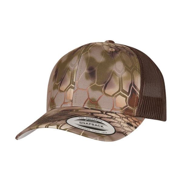 Flexfit Unisex aikuisten Kryptek Retro Trucker -lippalakki
