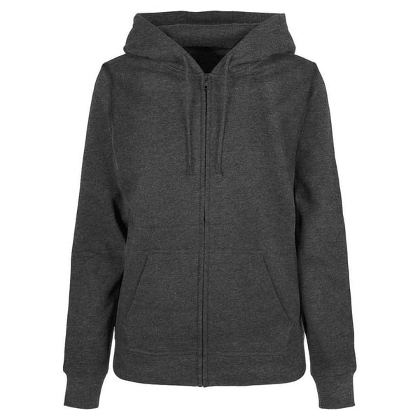 Build Your Brand Womens/Ladies Basic Full Zip Hoodie