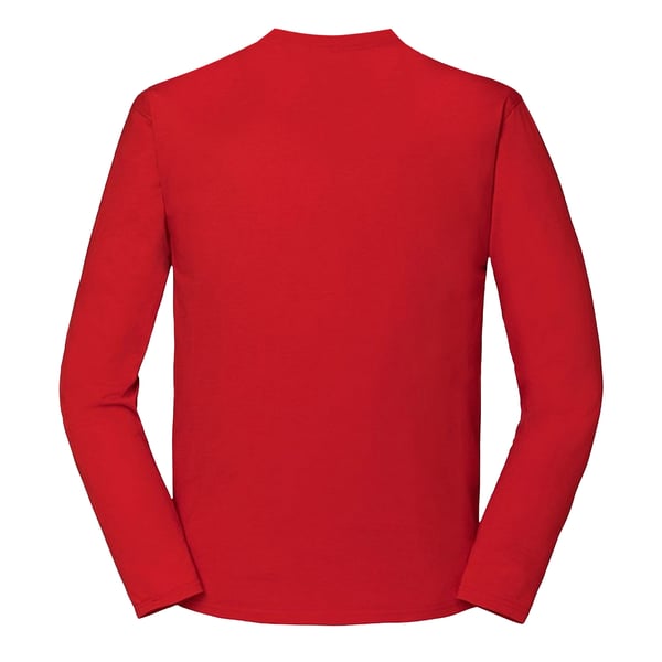 Fruit of the Loom Mens Iconic 195 Premium Ringspun Cotton Long-Sleeved T-Shirt