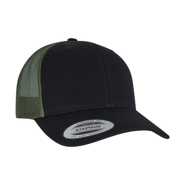 Flexfit Unisex Vuxen Retro Tvåfärgad Truckerkeps