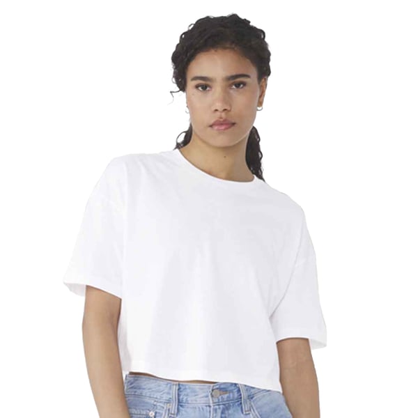 Bella + Canvas Womens/Ladies Jersey Crop T-Shirt