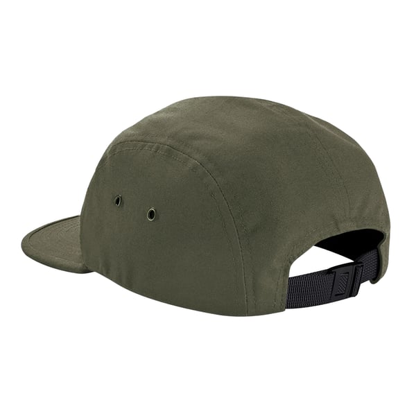 Beechfield 5-panels kasket i lærred