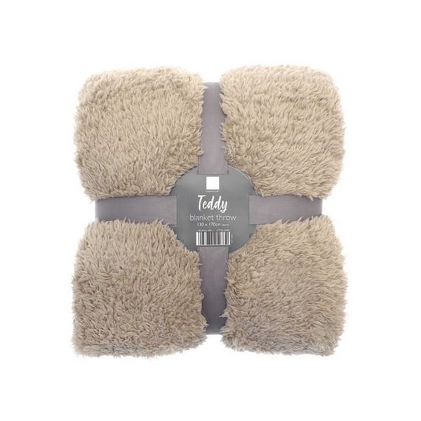 Ribbon Teddy Fleece-tæppe
