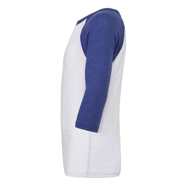 Bella + Canvas Unisex Adult Triblend 3/4 Sleeve Baseball T-Shirt
