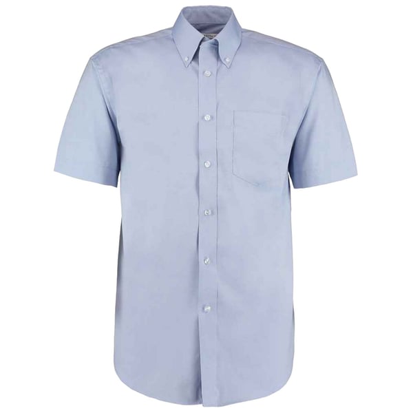 Kustom Kit Mens Oxford Classic Short-Sleeved Shirt