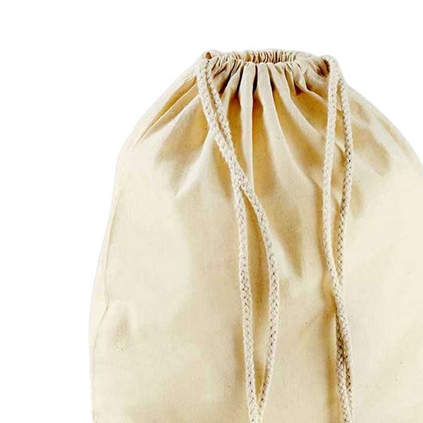 Westford Mill Cotton Drawstring Bag
