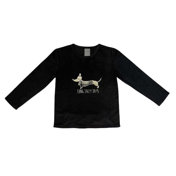 Home & Living Womens/Ladies Dachshund Long Pyjama Set