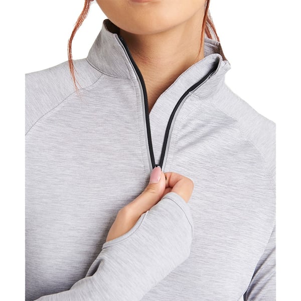 AWDis Cool Womens/Ladies Cool-Flex Half Zip Long-Sleeved Base Layer Top