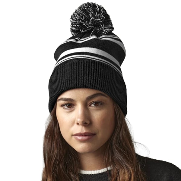 Beechfield Unisex aikuisten raidallinen pipo