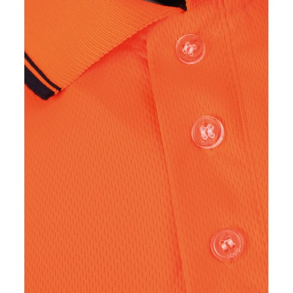 Yoko Mens Two Tone Hi-Vis Polo Shirt