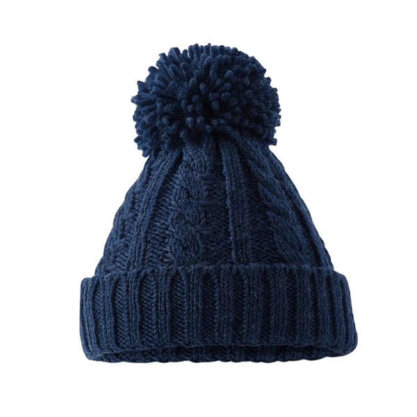 Beechfield Unisex Adult Melange Cable Knit Beanie