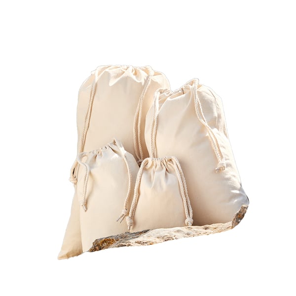 Westford Mill Organic Cotton Drawstring Bag
