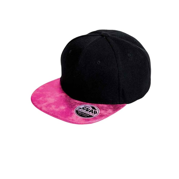 Result Headwear Unisex Aikuisten Bronx Glitter Flat Peak Snapback -lippalakki