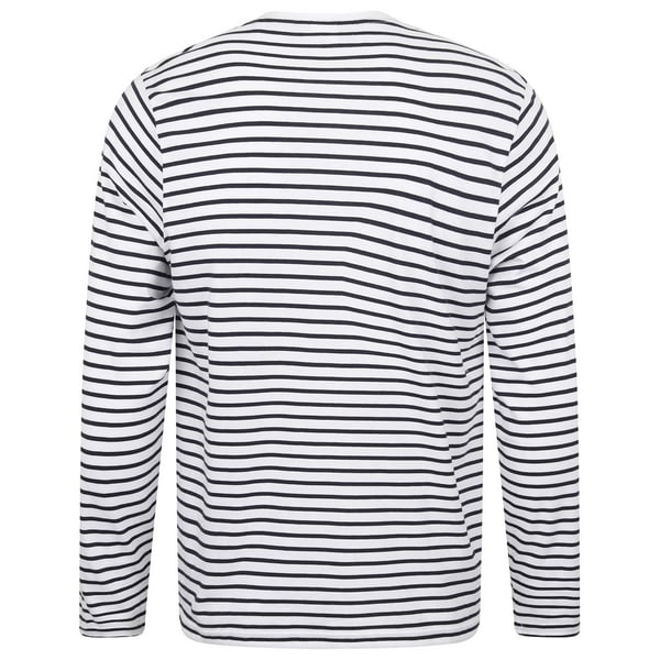 SF Unisex Adult Striped Long-Sleeved T-Shirt
