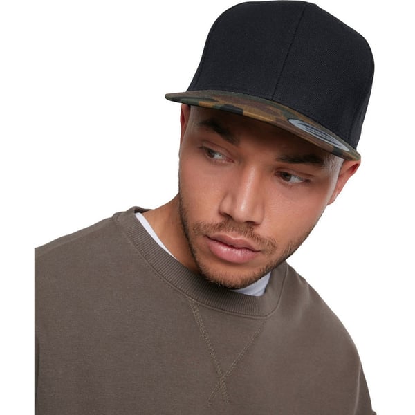 Flexfit Camo Käännettävä Snapback Lippis
