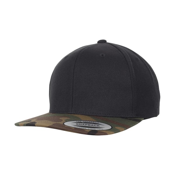 Flexfit Camo Käännettävä Snapback Lippis