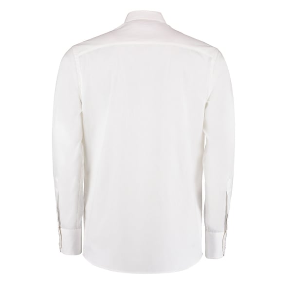 Kustom Kit Mens Premium Oxford Tailored Long-Sleeved Shirt