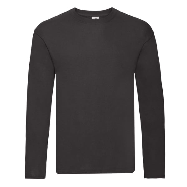 Fruit of the Loom Mens Original Long-Sleeved T-Shirt Fruit of the Loom Mens Original Long-Sleeved T-Shirt