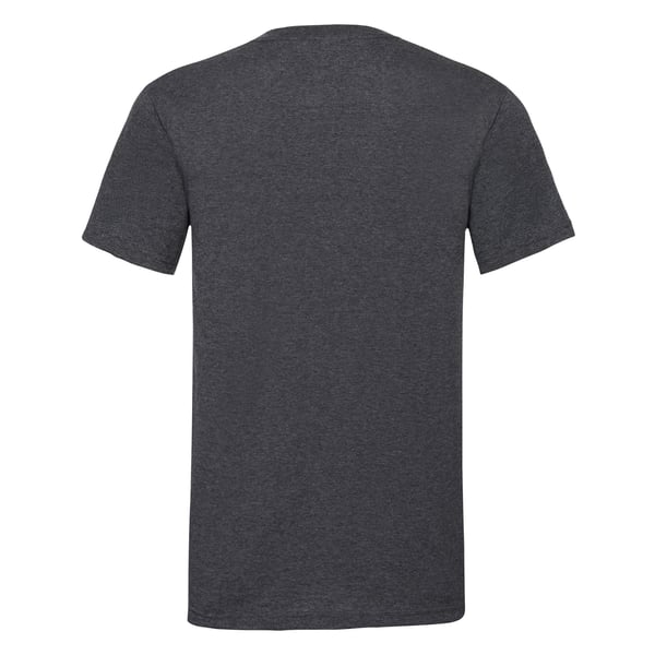 Fruit of the Loom Mens Valueweight Heather V Neck T-Shirt