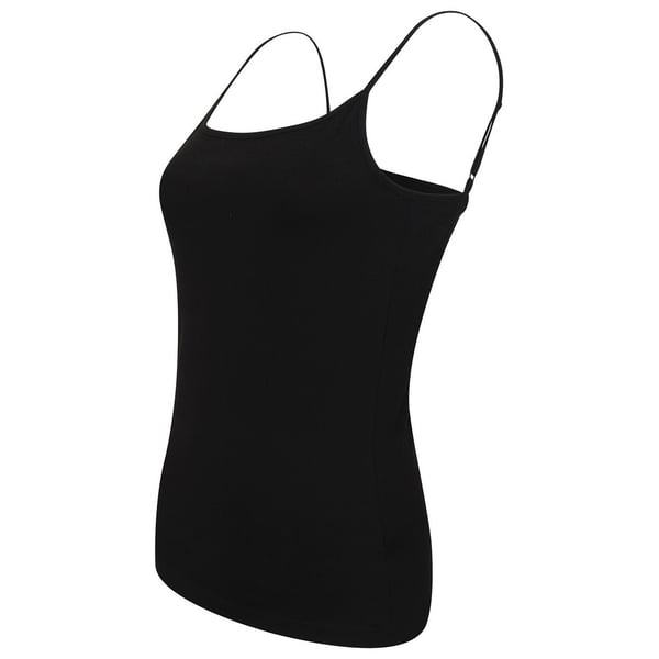 SF Womens/Ladies Feel Good Stretch Spaghetti Strap Camisole