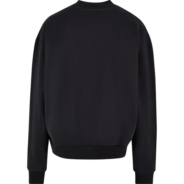 Build Your Brand Mens Ultra Heavy Crew Neck Sweatshirt