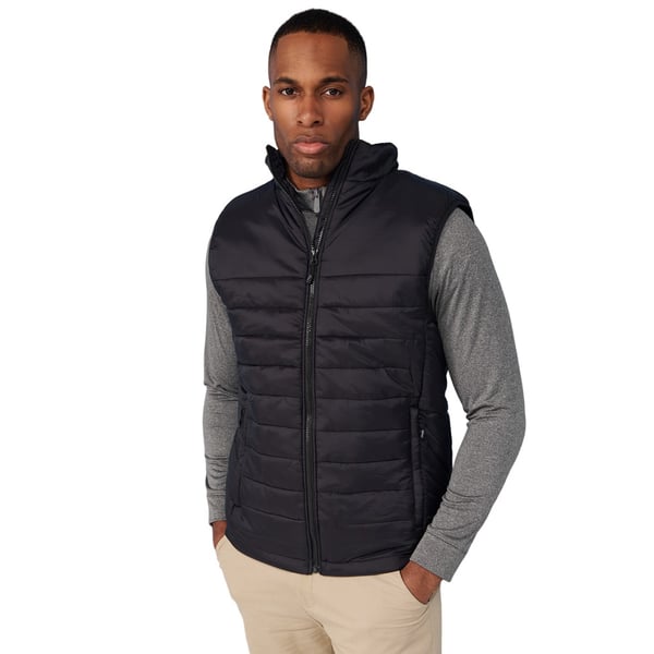 Henbury Unisex Adult Pongee Padded Gilet