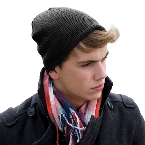 Result Unisex Adult Double Knit Beanie