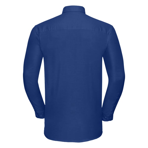 Russell Mens Oxford Easy-Care Long-Sleeved Shirt