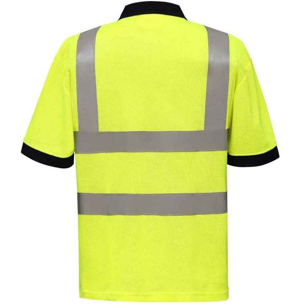 Yoko Unisex Adult Hi-Vis Short-Sleeved Polo Shirt