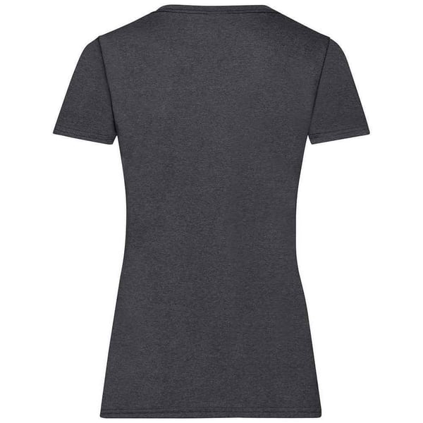Fruit of the Loom Womens/Ladies Valueweight Heather Lady Fit T-Shirt