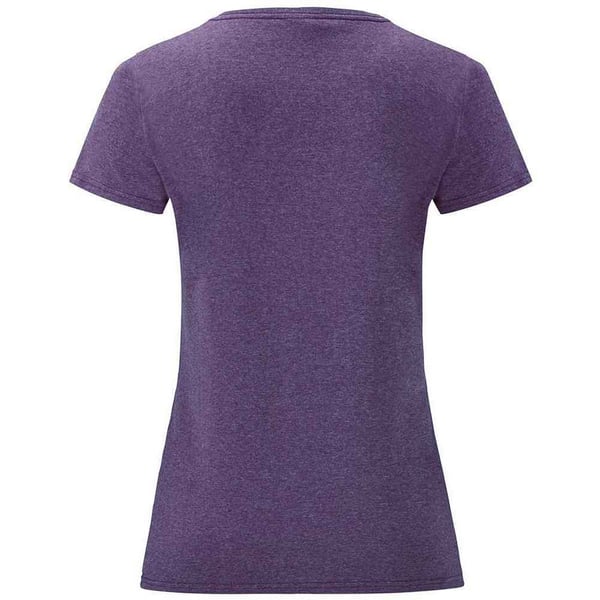 Fruit of the Loom Womens/Ladies Valueweight Heather Lady Fit T-Shirt