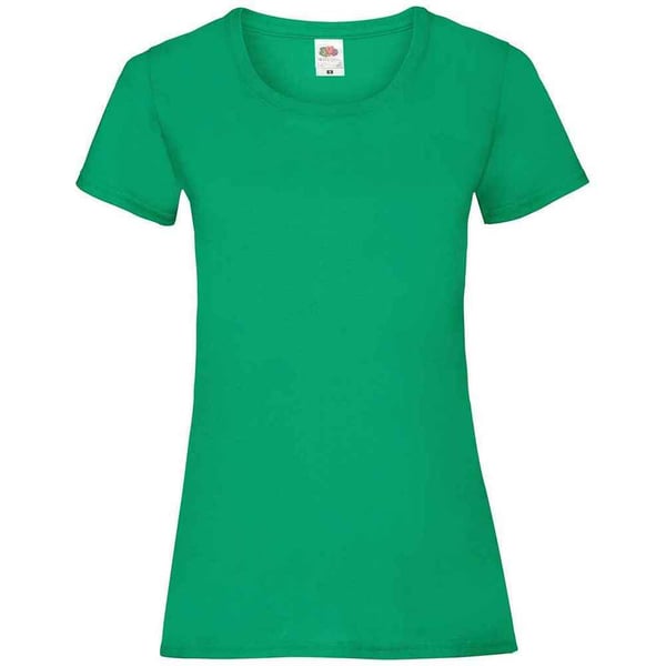 Fruit of the Loom Naisten Valueweight Heather Lady Fit T-paita