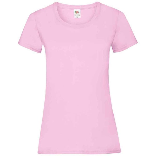 Fruit of the Loom Womens/Ladies Valueweight Heather Lady Fit T-Shirt