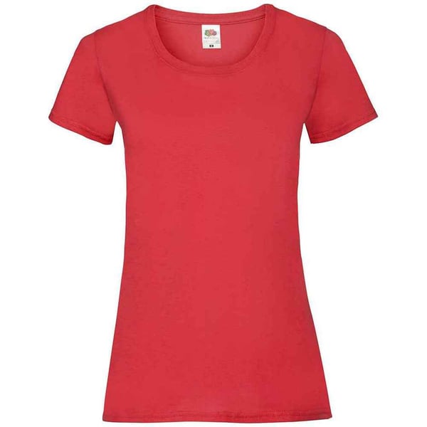 Fruit of the Loom Womens/Ladies Valueweight Heather Lady Fit T-Shirt