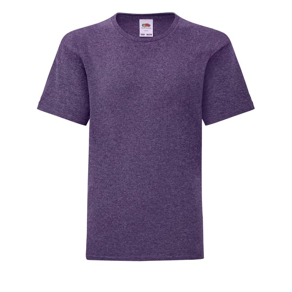 Fruit of the Loom Childrens/Kids Iconic Heather T-Shirt