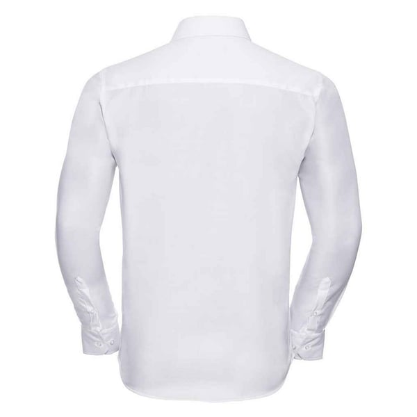 Russell Collection Mens Ultimate Tailored Long-Sleeved Shirt