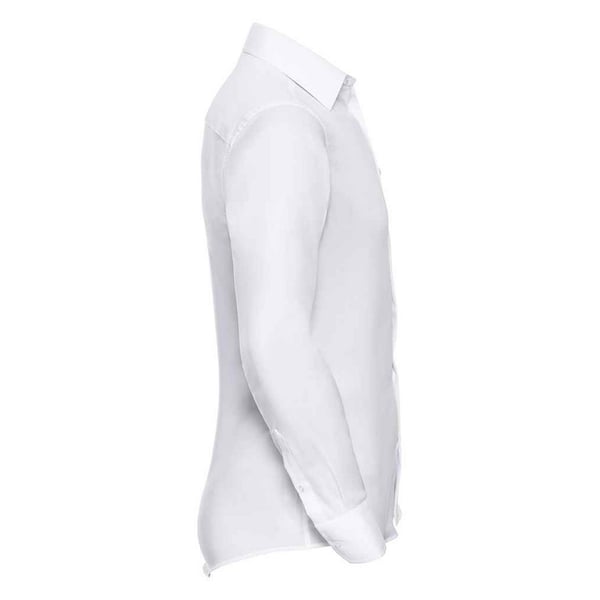 Russell Collection Mens Ultimate Tailored Long-Sleeved Shirt