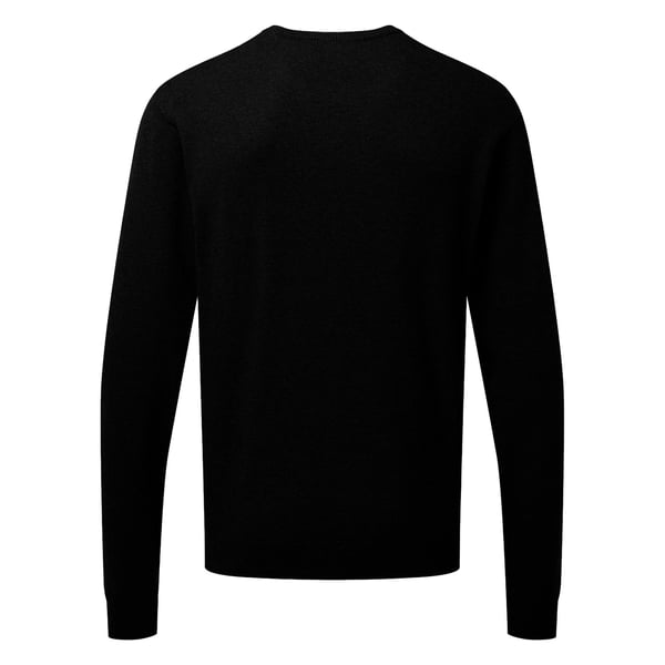 Premier Mens Knitted Cotton Crew Neck Sweatshirt