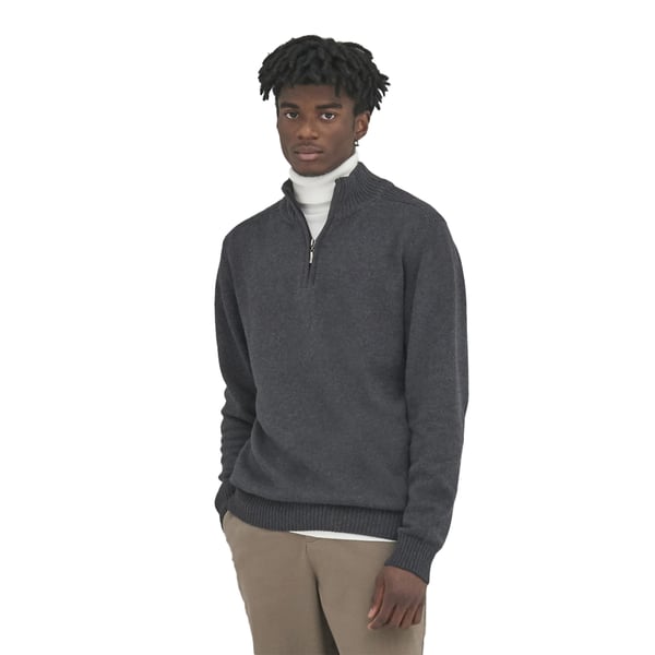 Ecologie Unisex Adult Wakhan Knitted Quarter Zip Sweatshirt