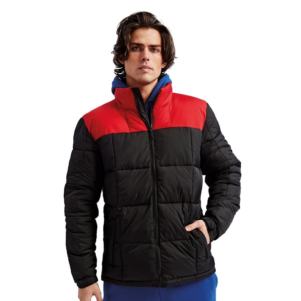 2786 Herr Fourteener Box Quiltad Vadderad Jacka