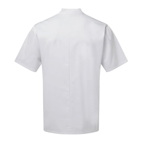 Premier Unisex Adult Essential Short-Sleeved Chef Jacket