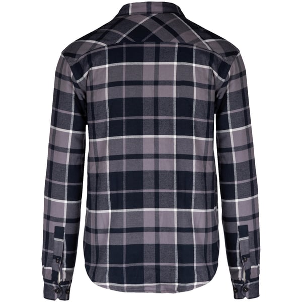 Kariban Mens Checked Sherpa Lined Shirt Jacket