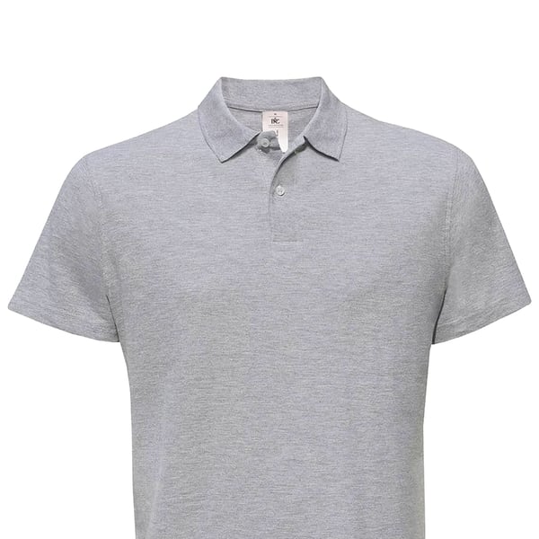 B&C Mens ID.001 Heather Pikeepaita
