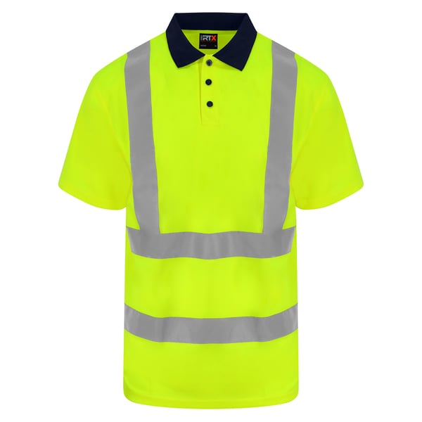 PRORTX Unisex Adult High-Vis Polo Shirt