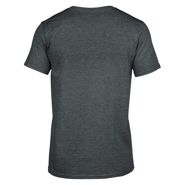 Gildan Mens Heather V Neck T-Shirt