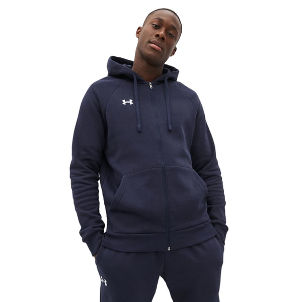 Under Armour Unisex Adult Rival Fleece Full Zip Hoodie