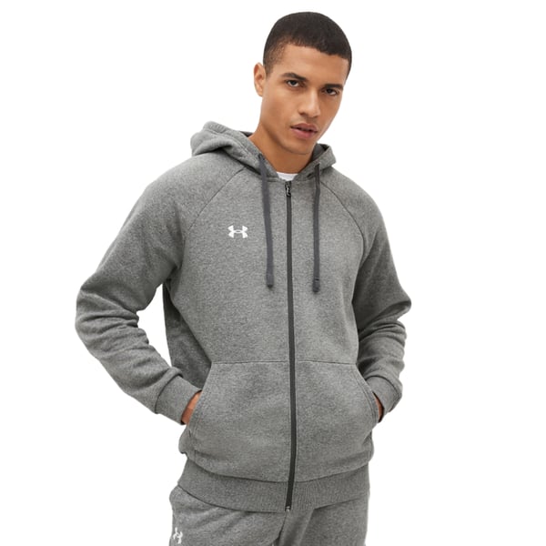 Under Armour Unisex Adult Rival Fleece Full Zip Hoodie